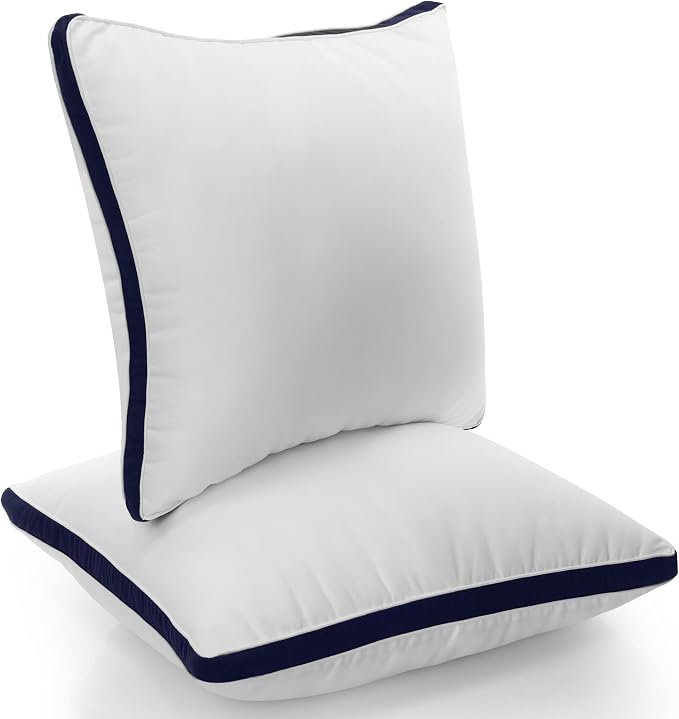 Detalle de Utopia Bedding Almohadas Microfibra 65x65cm, Transpirables y Suaves 💤