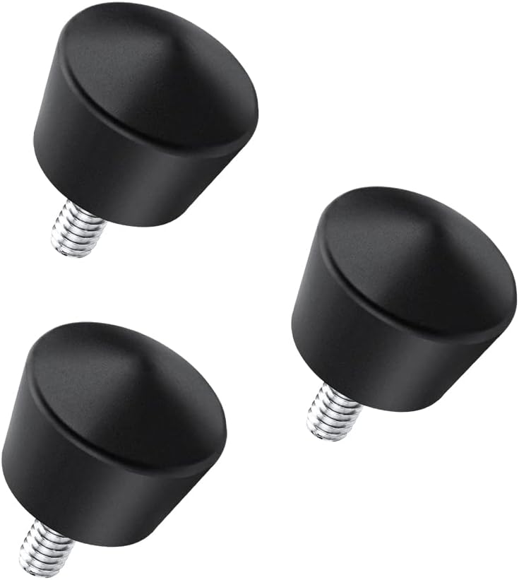 Thumbnail 3 de K&F Concept Piedini per treppiede in gomma antiscivolo (3 pezzi) – compatibili con filettatura 1/4" e 3/8