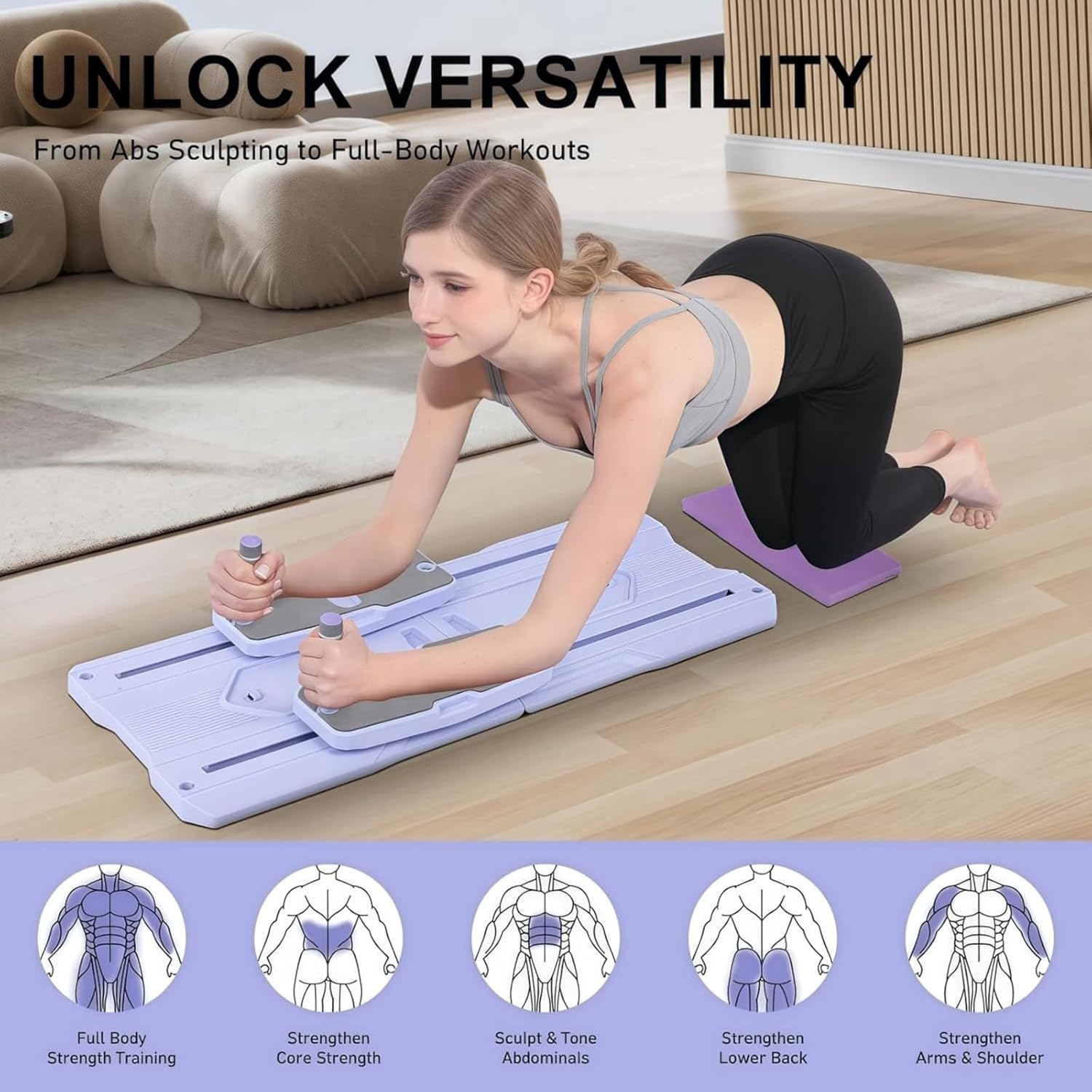 Thumbnail 1 de Pilates Reformer Board 8-in-1