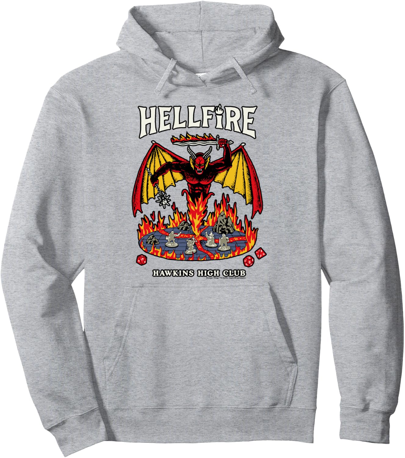 Thumbnail 4 de Stranger Things Hellfire Sweat à capuche