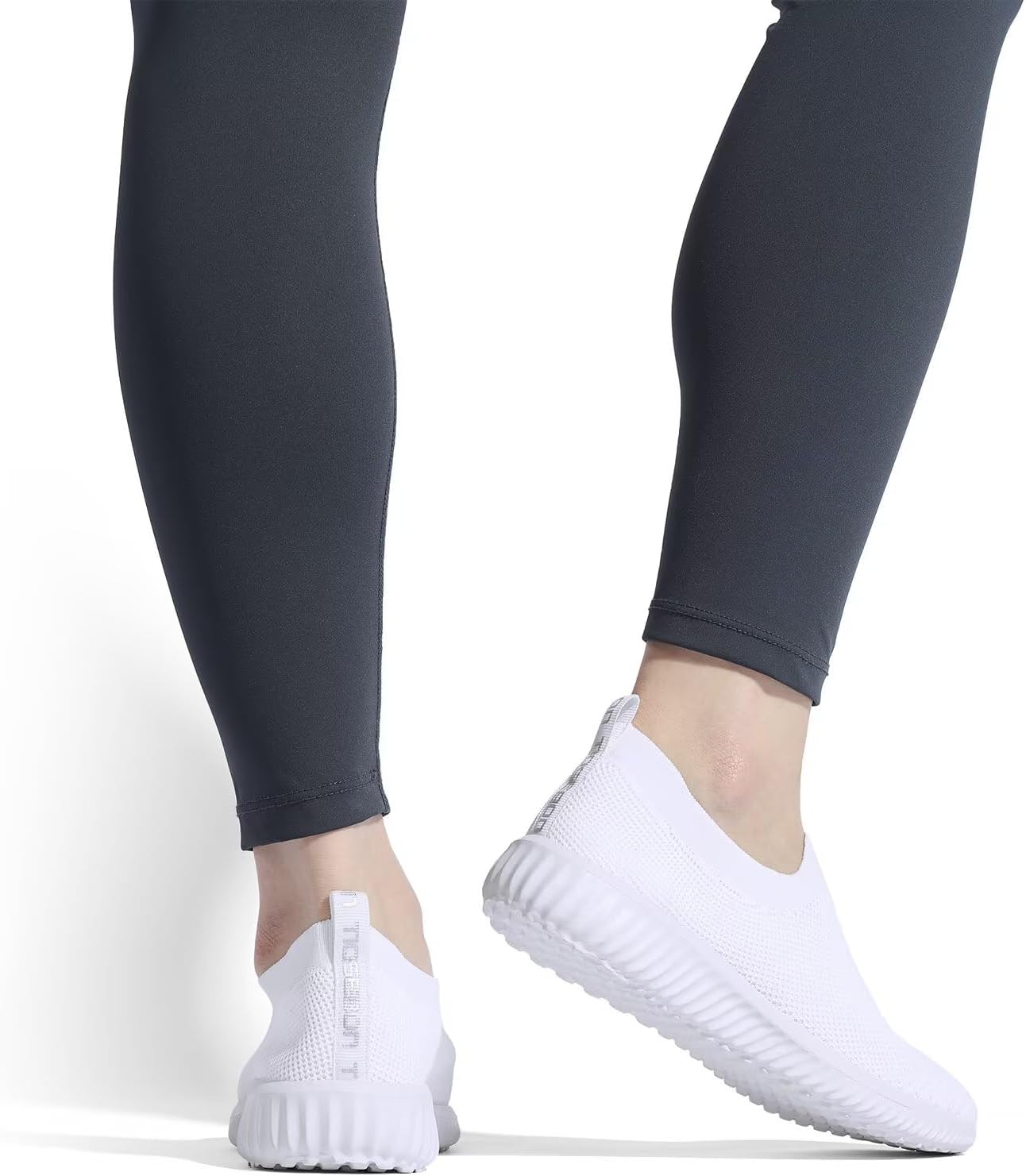 Detalle de TIOSEBON Women's Slip On Trainers: Comfortable Memory Foam Sneakers with Breathable Mesh