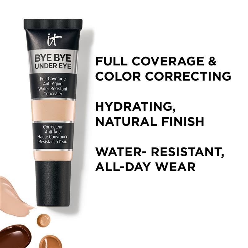 Detalle de IT Cosmetics S3204400 Bye Bye Under Eye Concealer, Water-Resistant Full Coverage