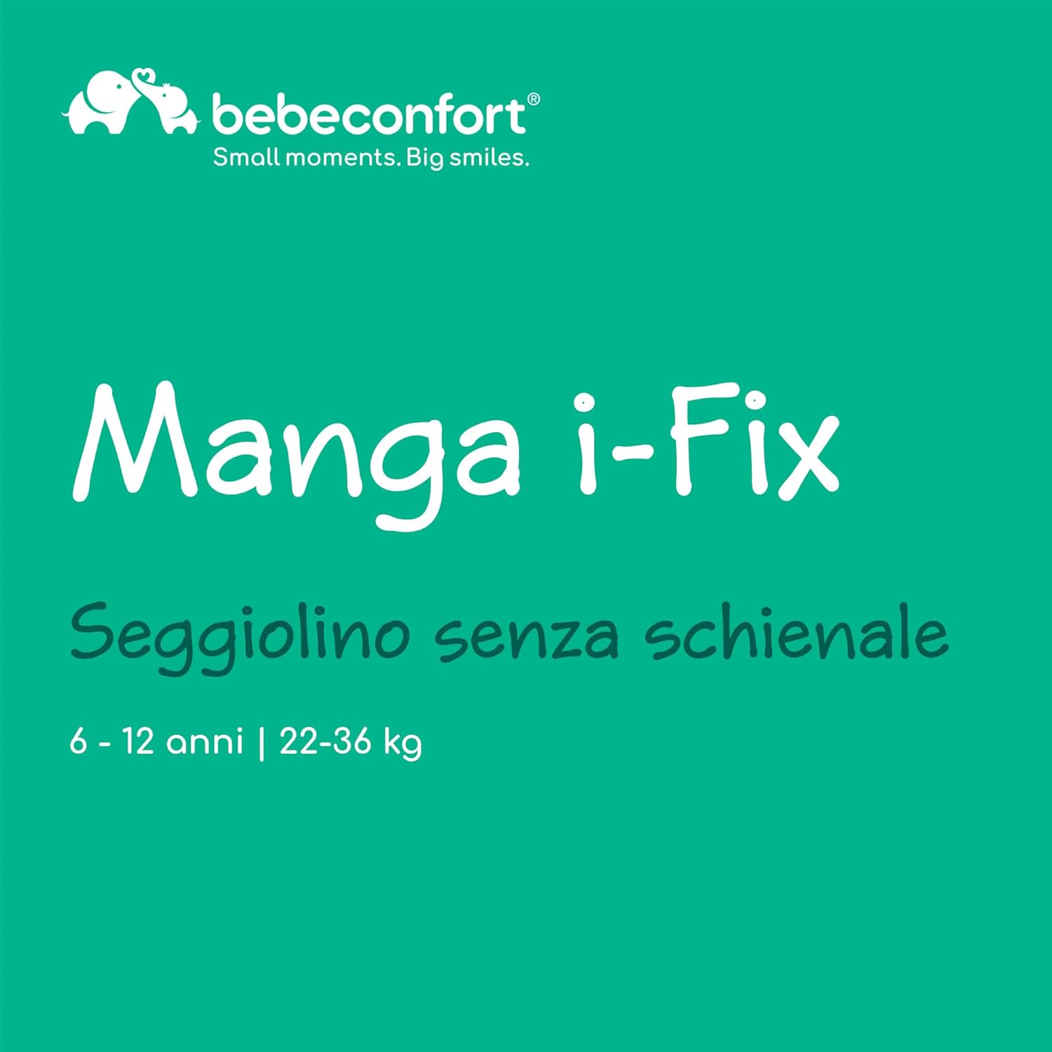Detalle 2 de Bebeconfort Manga i-Fix seggiolino 128-150 cm