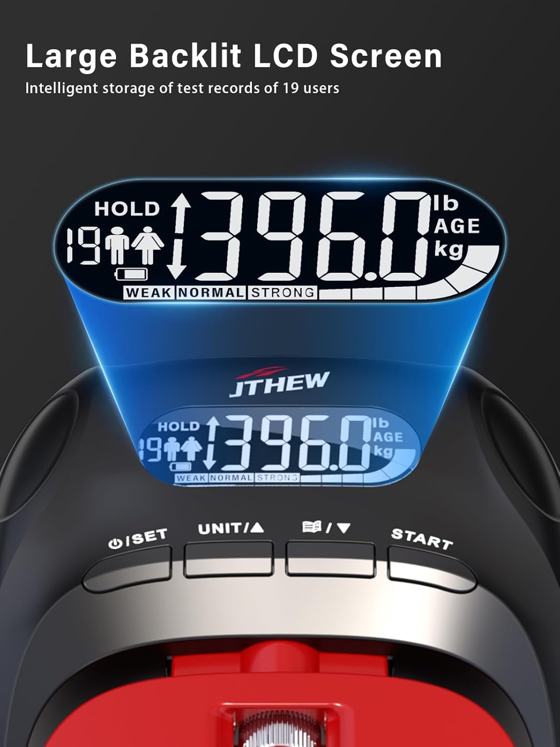 Thumbnail 3 de JTHEW Grip Strength Trainer 11-132lbs