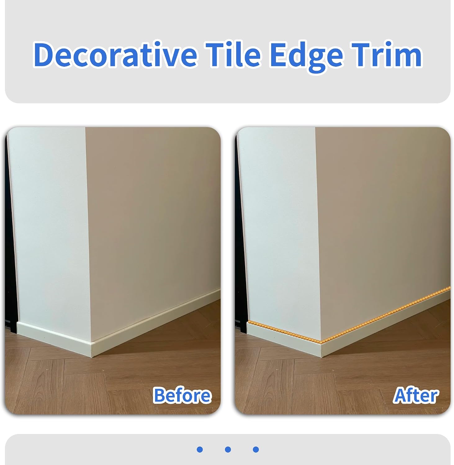 Thumbnail 6 de Bande décorative PVC 10 mm doré ⚙