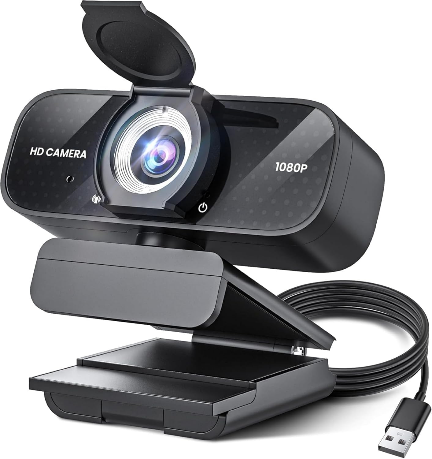 Detalle de TRAUSI 1080P Webcam with Microphone