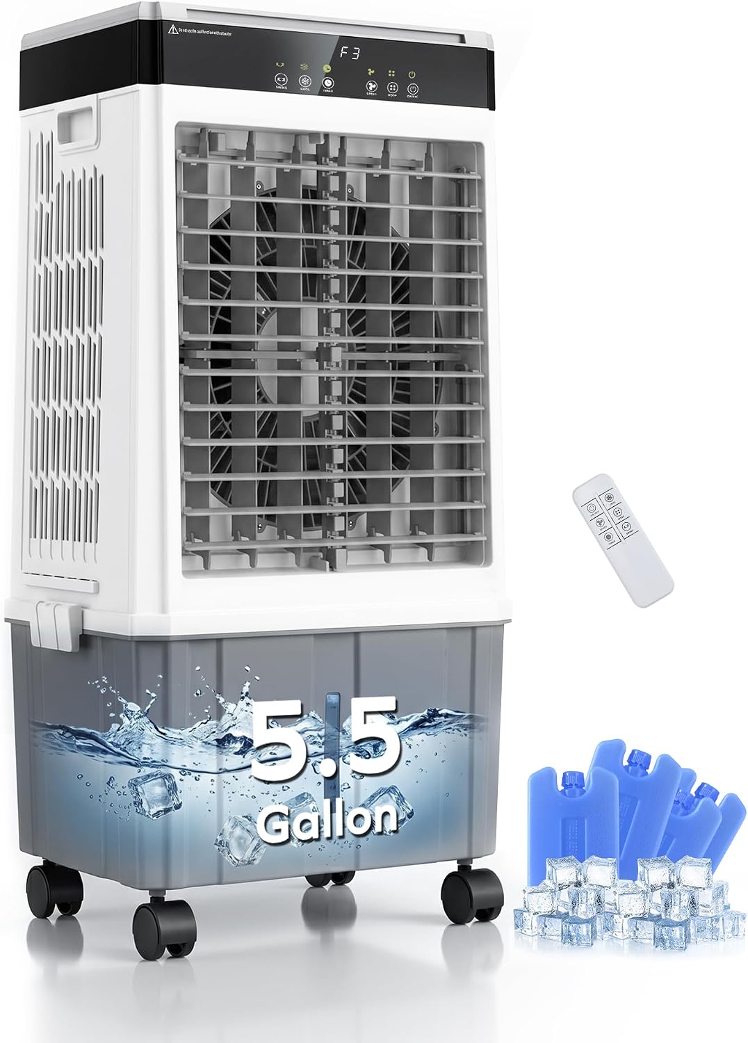 Detalle de Air Choice Swamp Cooler, 3000CFM 31" Evaporative Air Cooler