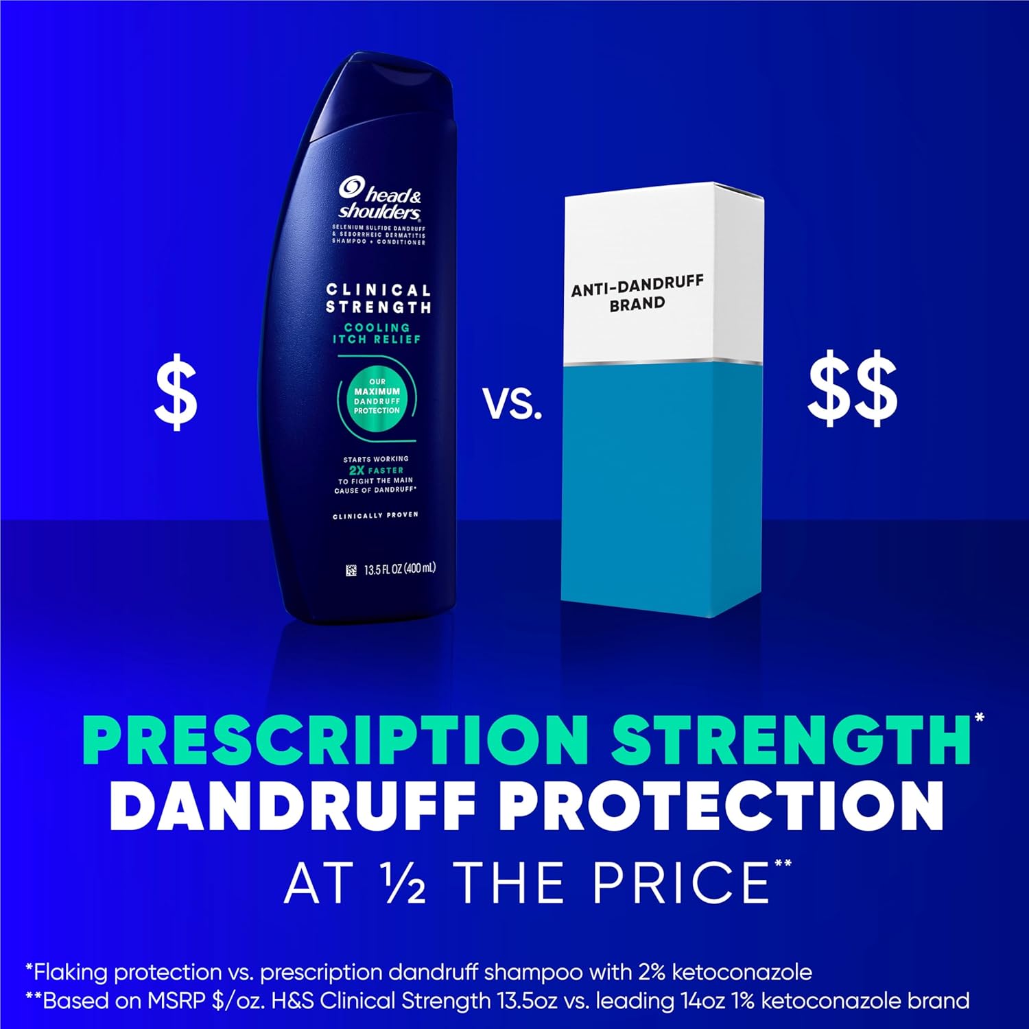 Thumbnail 4 de Head & Shoulders Anti-Dandruff Shampoo, Clinical Strength, 13.5 fl oz