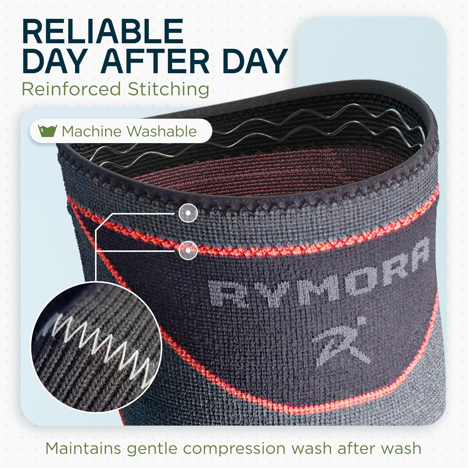 Thumbnail 6 de Rymora Knee Support Sleeve Small Grey