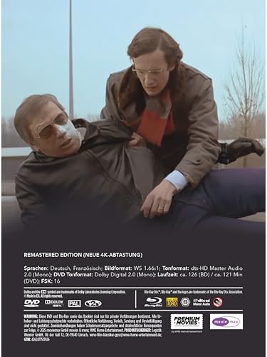 Thumbnail 9 de Police Python 357 (Im tödlichen Kreis) Psycho-Noir-Klassiker – UNCUT, 4K-Abtastung, limitiertes Mediabook (Blu-ray + DVD) von WME Film Klassiker