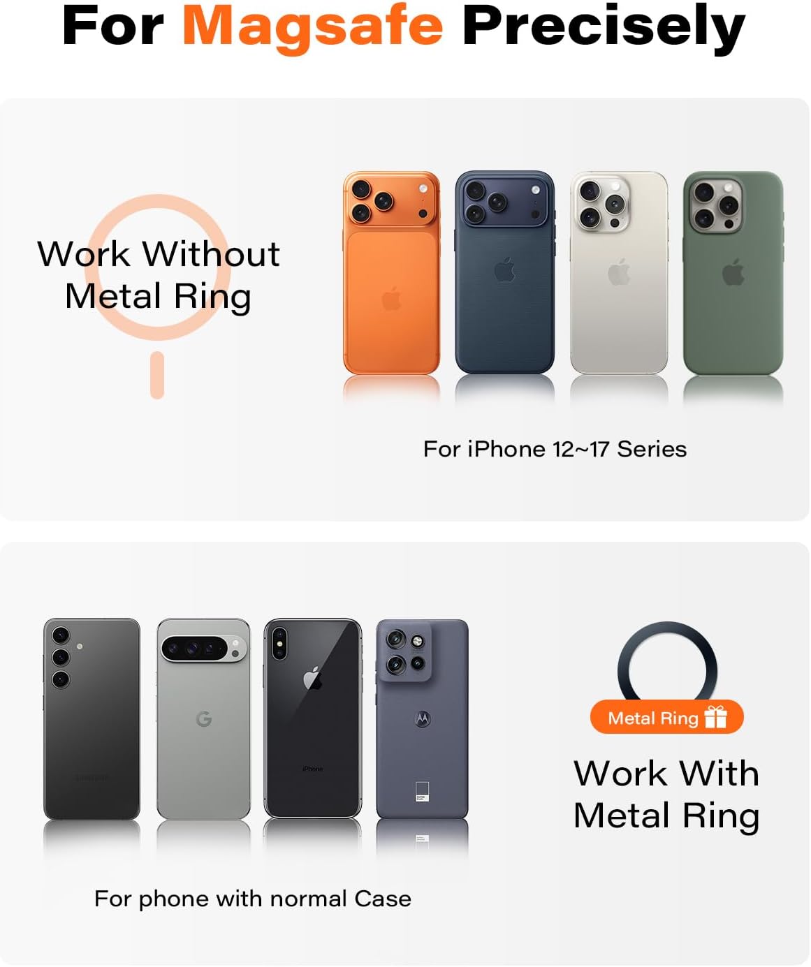 Thumbnail 5 de APPS2Car Support Magsafe 17 aimants