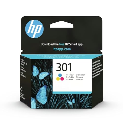 Detalle de HP 301 Trois Couleurs - Cartouche d’Encre Originale CH562EE (Cyan/Magenta/Jaune)