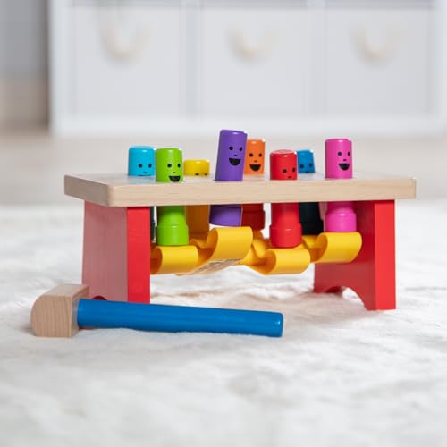 Thumbnail 8 de Melissa & Doug Banco de Trabajo Martillo 🔨, Juguete de Madera 3+