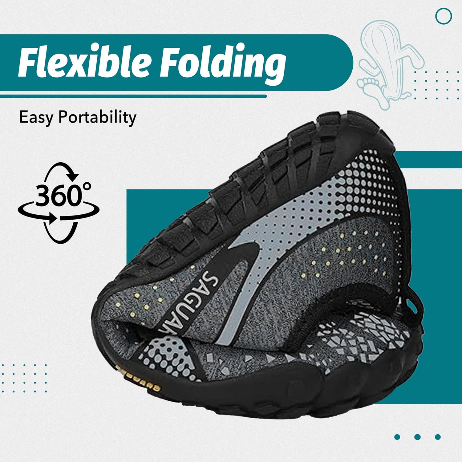 Thumbnail 5 de SAGUARO Scarpe Barefoot Uomo Donna – Minimaliste, Punta Extra-Larga e Suola Zero Drop per Trail e Palestra