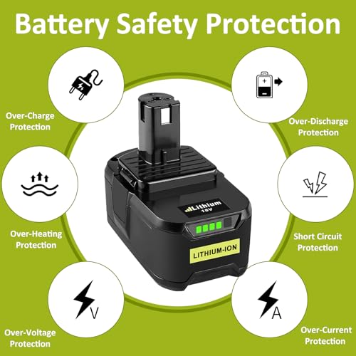 Thumbnail 5 de 2 packs batterie 5,5 Ah pour Ryobi 18 V ⚡