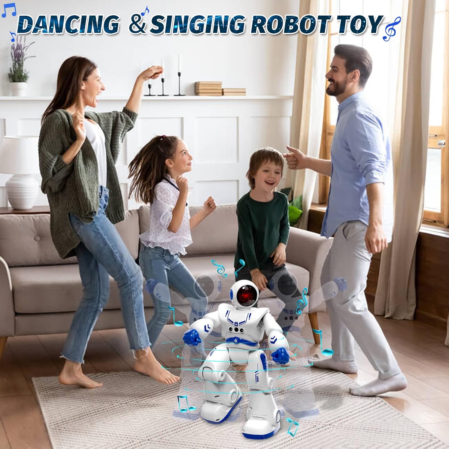 Detalle de Kaybolge Remote Control Gesture-Sensing Robot Toy for Kids