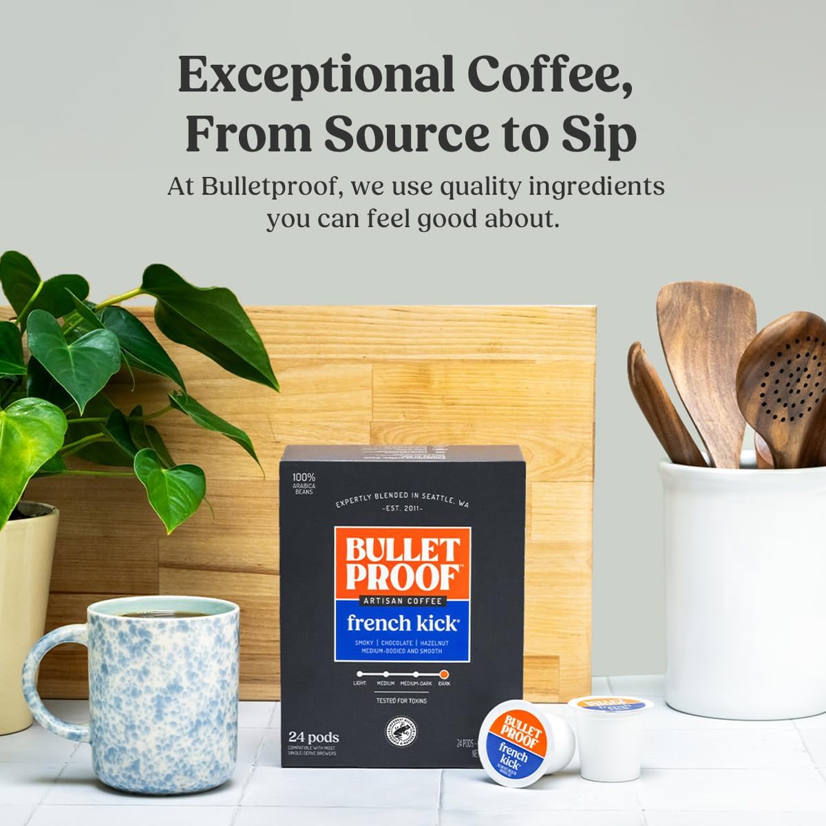 Detalle de Bulletproof Coffee Pods 24 Count