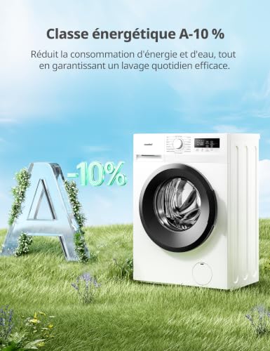 Thumbnail 3 de COMFEE' CFP01EW70W: Lave-linge 7 kg Ultra Slim 40 cm, efficacité A-10%