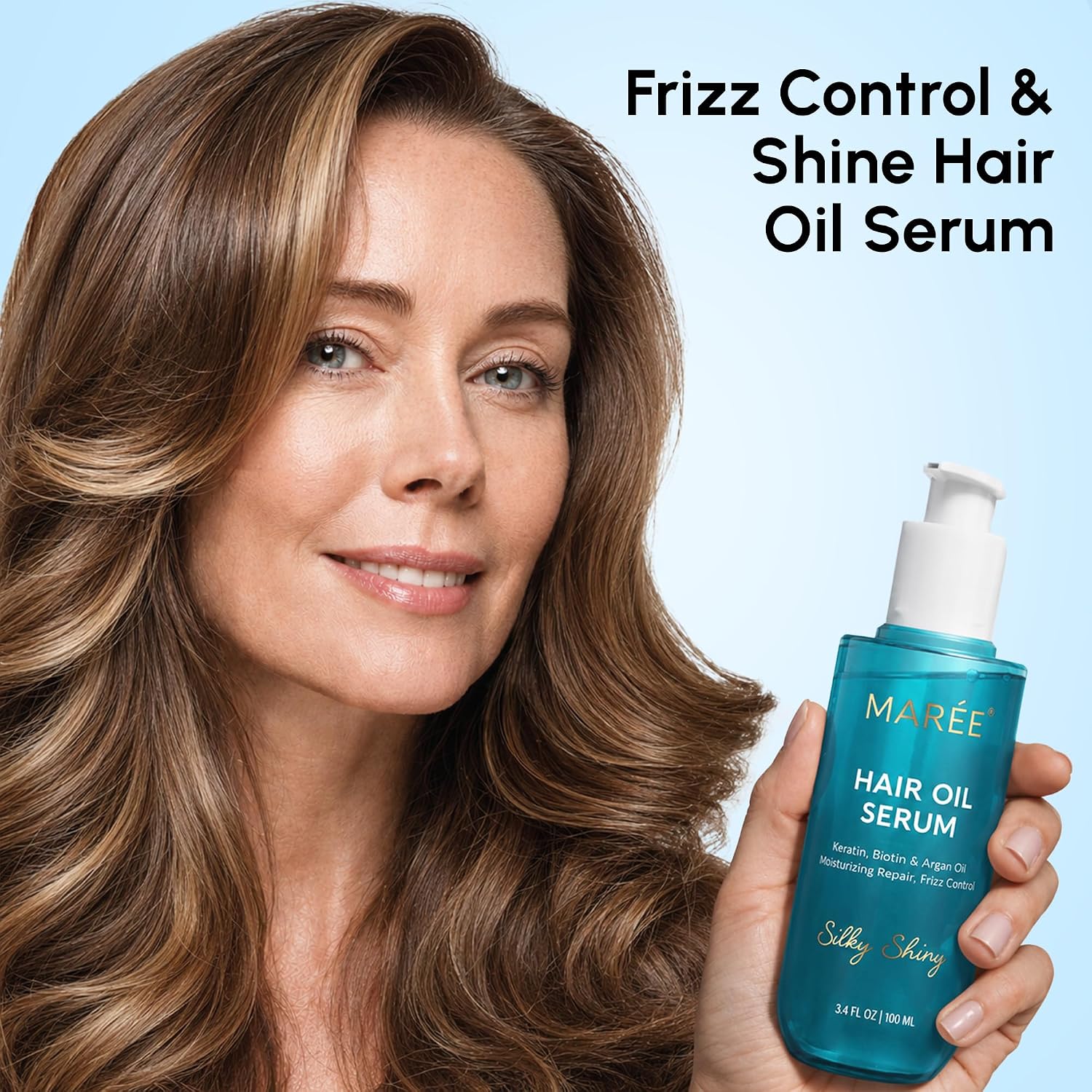 Thumbnail 2 de MAREE Hair Serum with Argan Oil, Keratin & Biotin ⚙