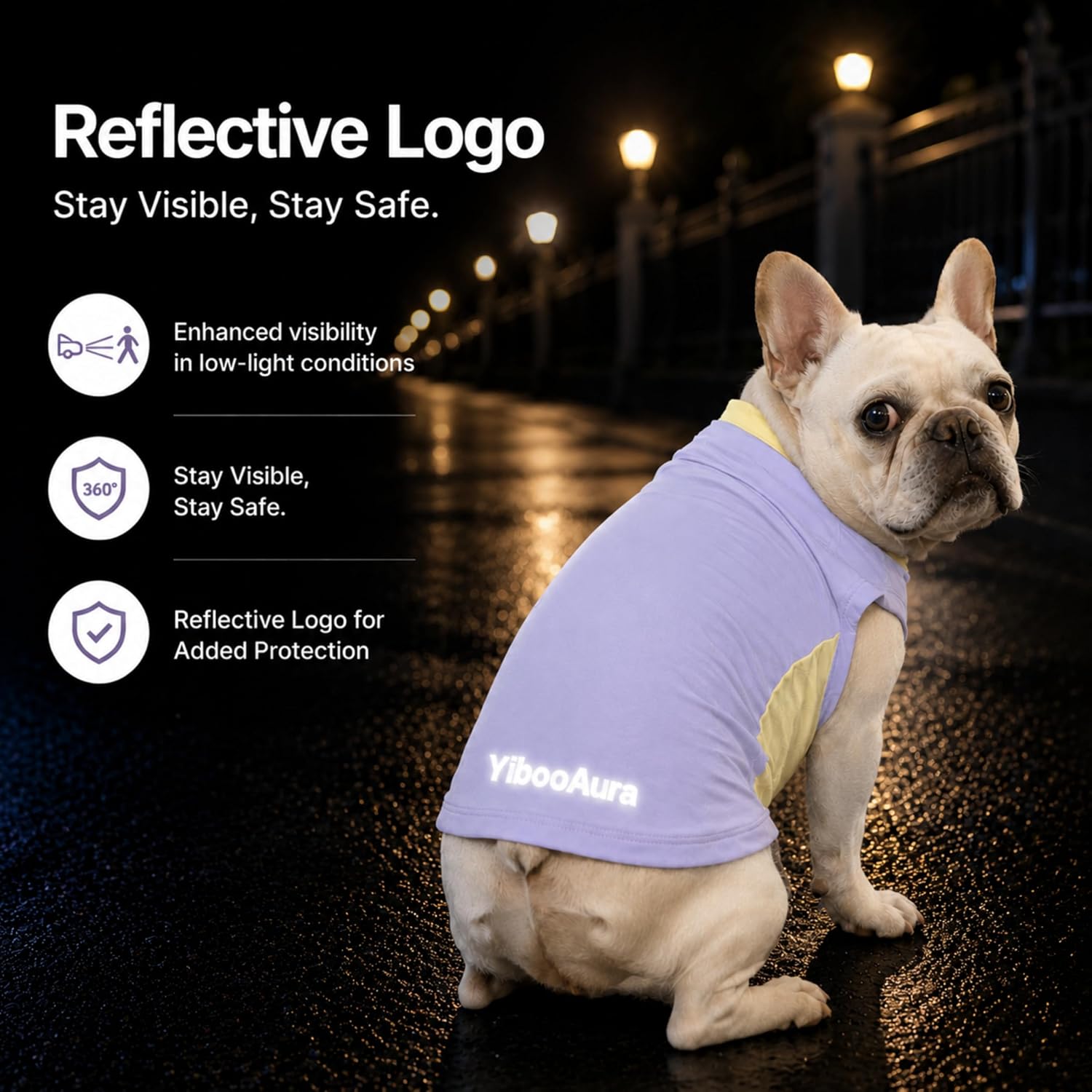 Detalle 1 de YibooAura Dog Sun Shirt XL