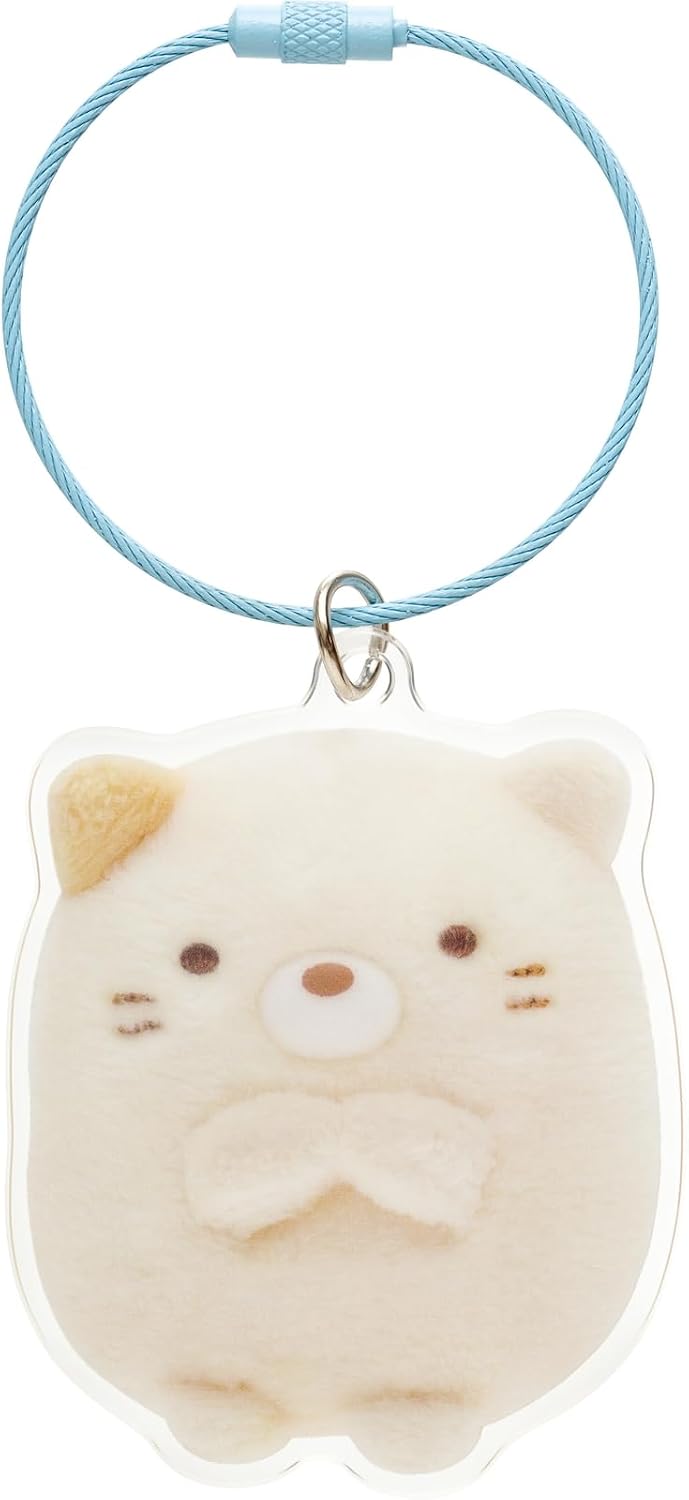 Detalle de サンエックス すみっコぐらし AB28403 えらんでコアクリルキーホルダーセットA ボールチェーン2個付き