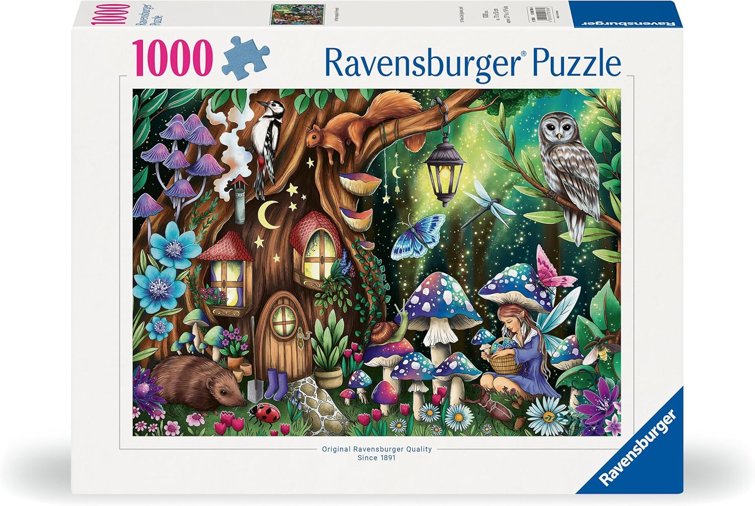Detalle 2 de Ravensburger Puzzle 12000786 – Au Pays des fées – 1000 pièces