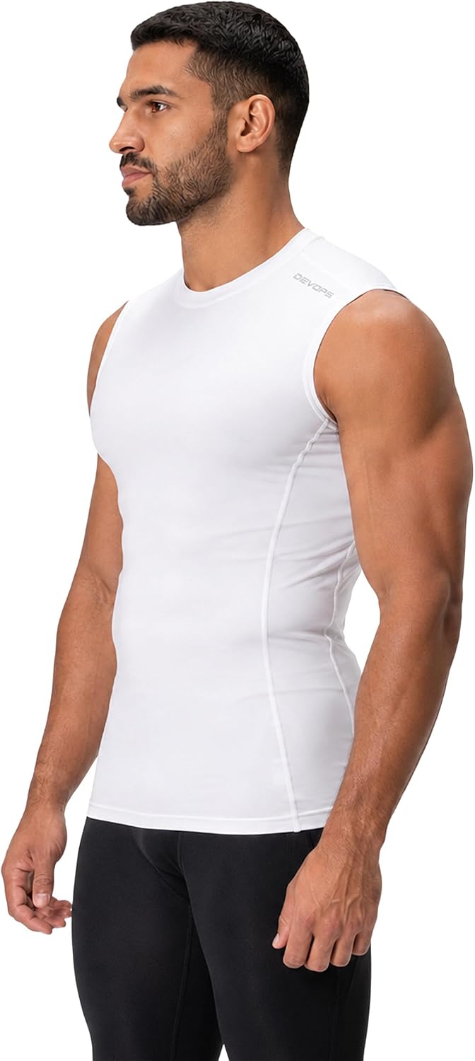 Thumbnail 6 de DEVOPS 3-Pack Compression Shirt Sleeveless