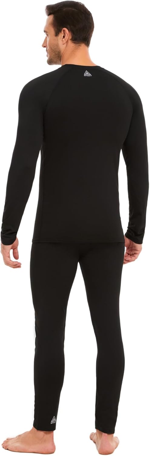 Thumbnail 2 de AMZSPORT Men’s Thermal Base Layer Set (Warm Fleece Lined) Long Johns & Long Sleeve Top
