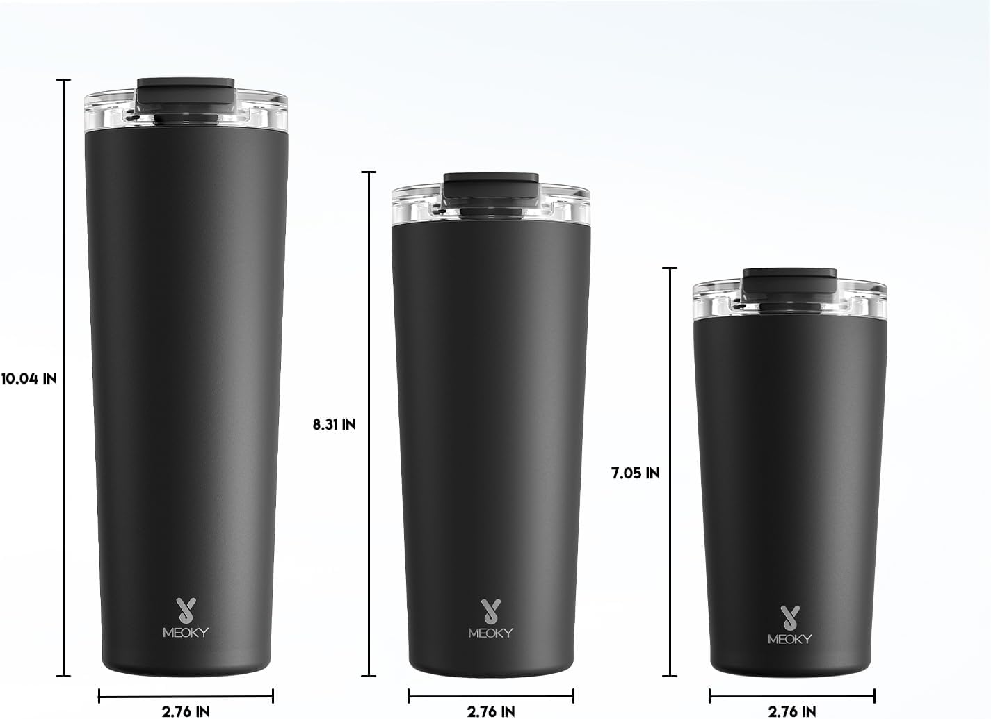 Thumbnail 2 de Meoky 24 oz Travel Coffee Mug ⚡