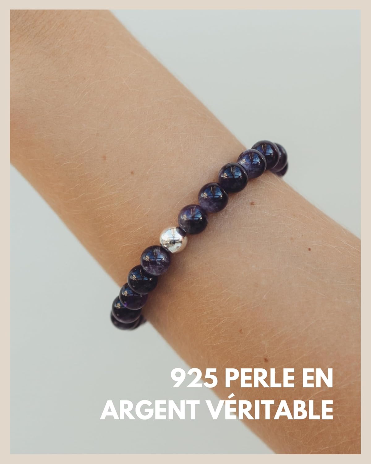 Detalle de GD GOOD.designs EST. 2015 Bracelet jaspe 8 mm