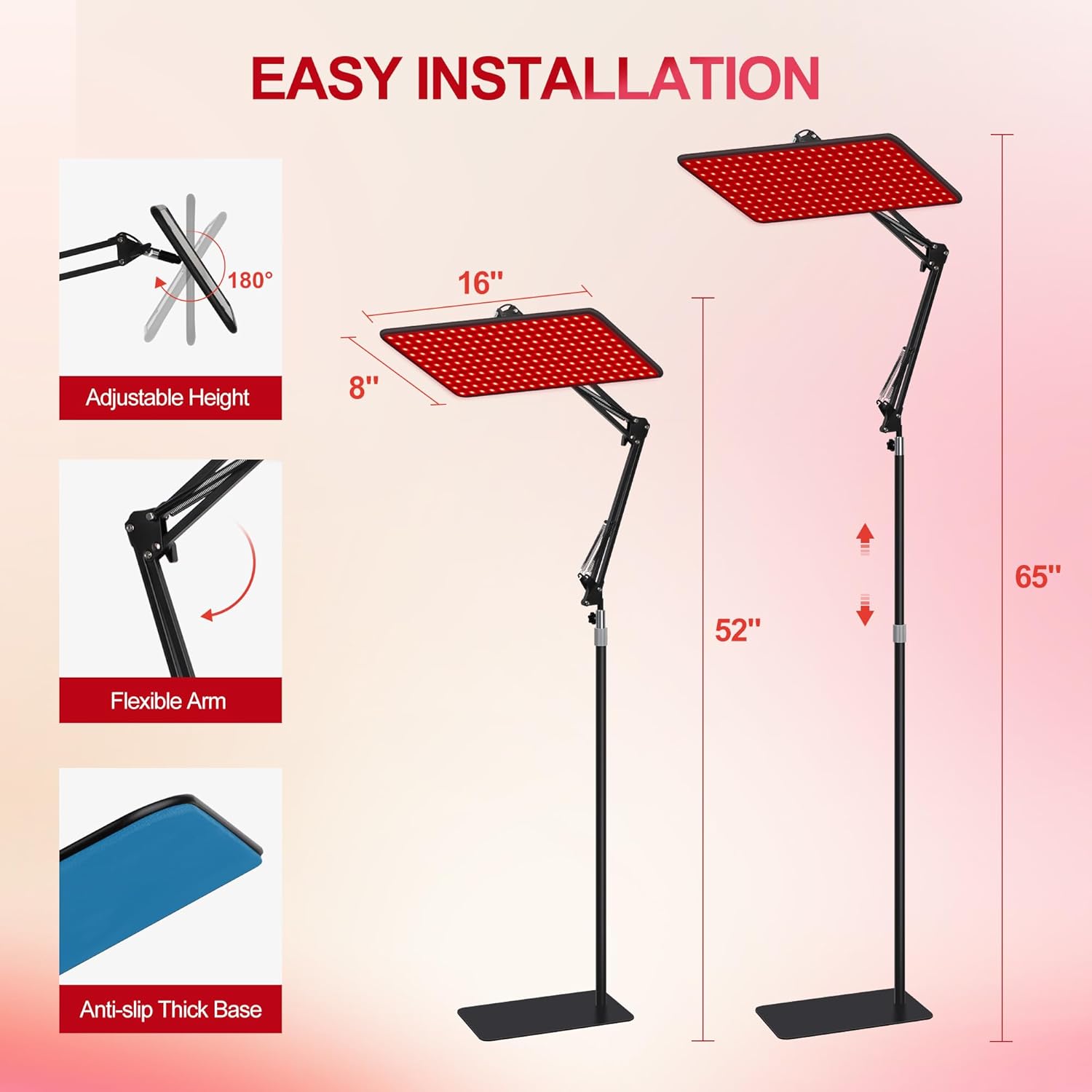 Thumbnail 6 de Morfone Advanced Red Light Therapy Lamp 200 LEDs