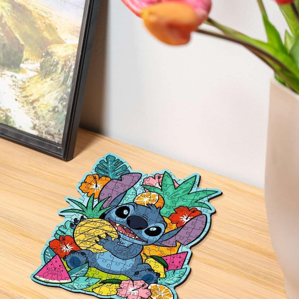 Thumbnail 1 de Ravensburger Puzzle Disney Wooden Stitch, 150 Piezas, Regalo
