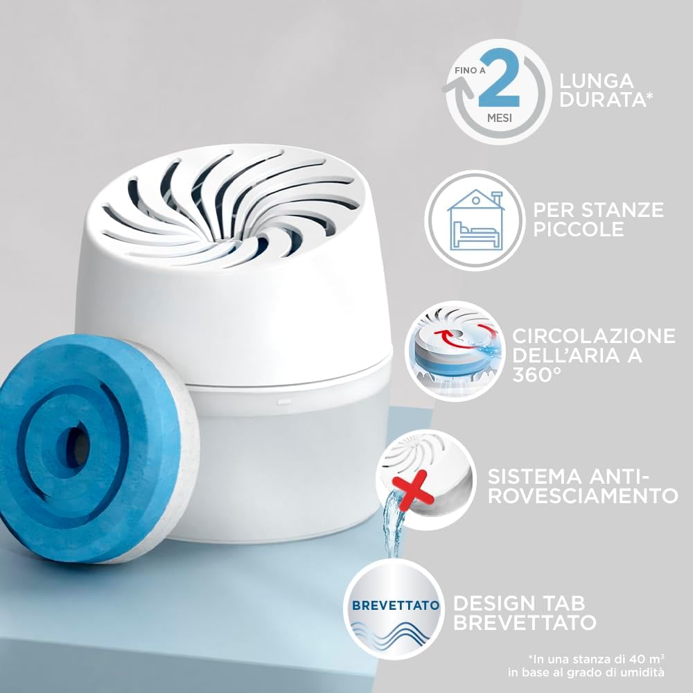 Thumbnail 3 de Ariasana Aero 360° Bagno Kit Assorbiumidità: deumidificatore non elettrico compatto per ambienti fino a 55 m³
