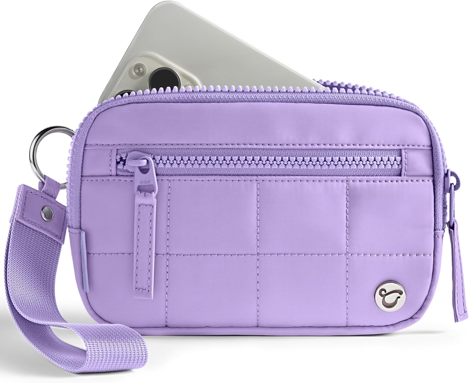 Detalle de Uselike Women's Wristlet Wallet, Lavender Purple