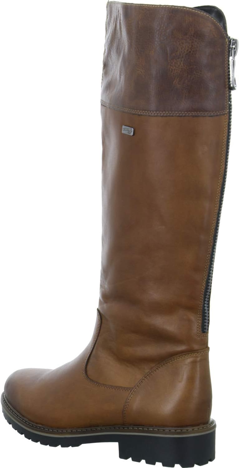 Detalle de Remonte Women Boots R6581 knee-high winter lace-up with removable insole and remonteTEX water repellent