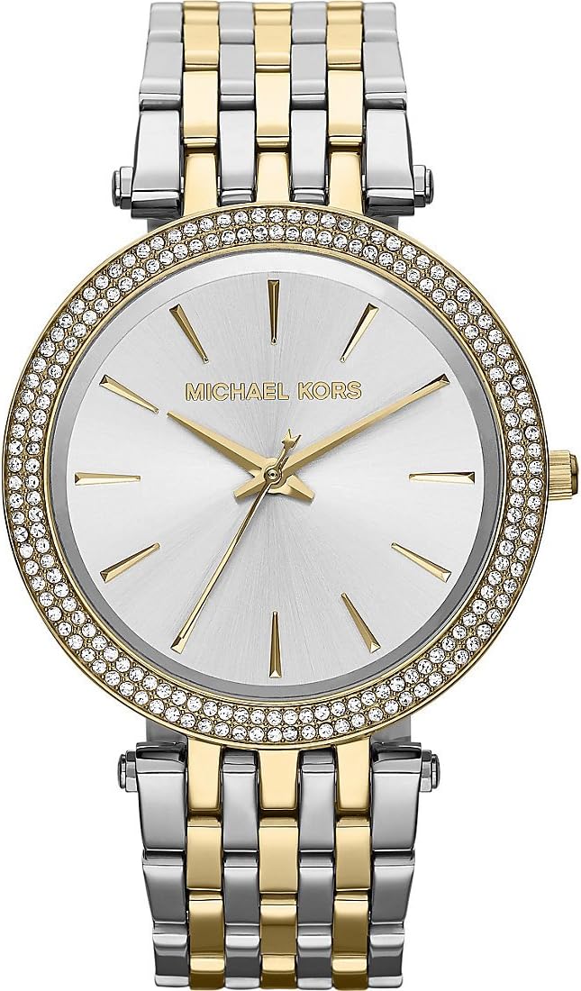 Thumbnail 1 de Michael Kors Darci da donna: orologio con movimento al quarzo, cassa in acciaio e cinturino bicolore