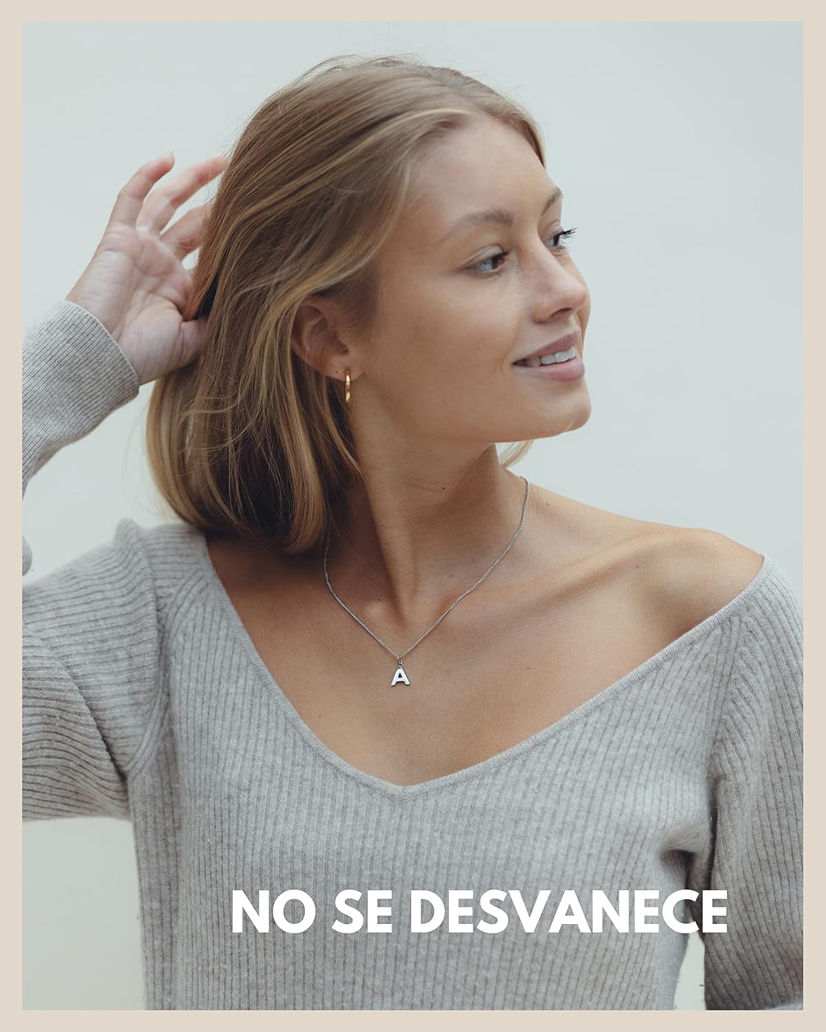 Detalle de GD GOOD.designs Collar con letras 42–47 cm