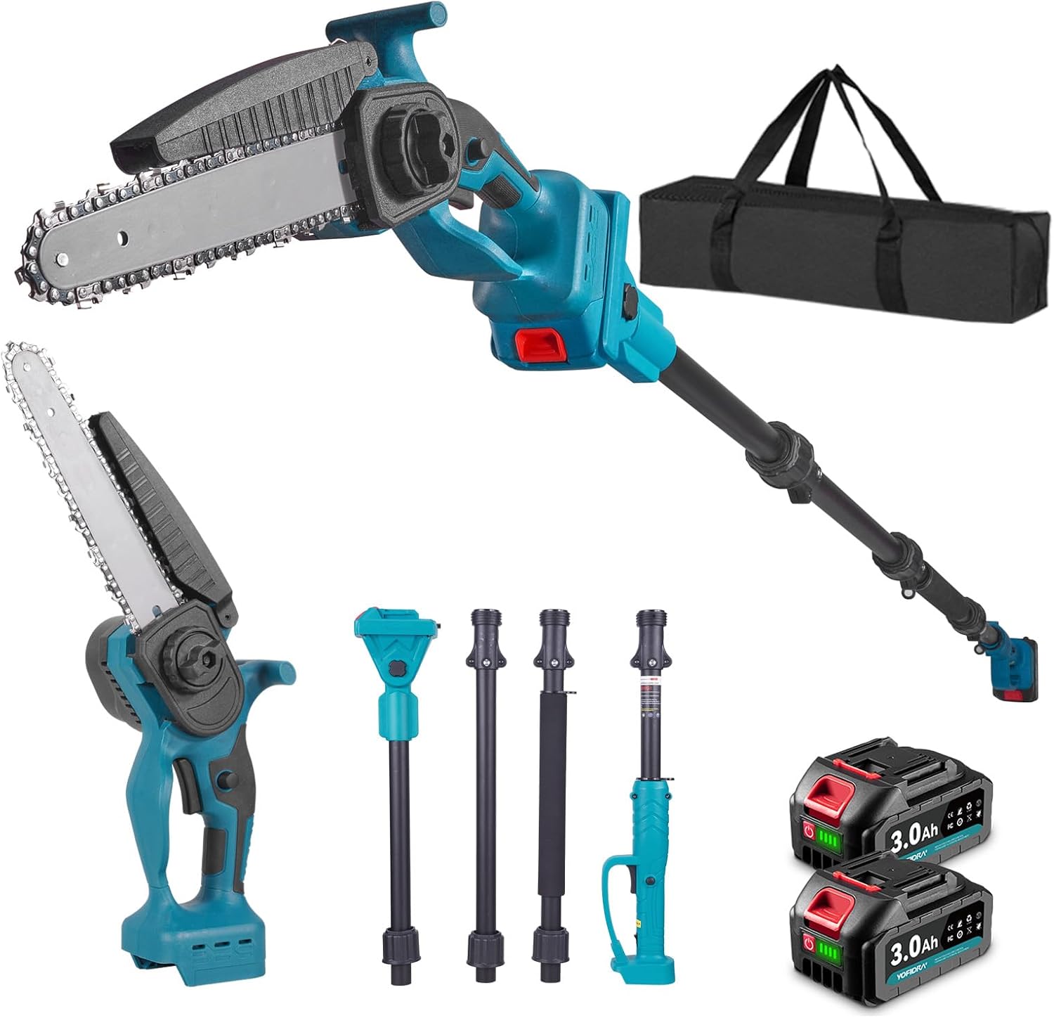 Detalle de Yofidra Cordless Chainsaw 8" pole saw