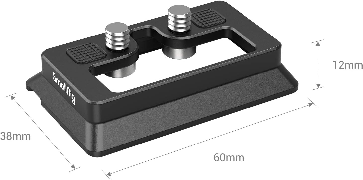Detalle 2 de SMALLRIG 3154 plaque Arca 10 mm plus longue