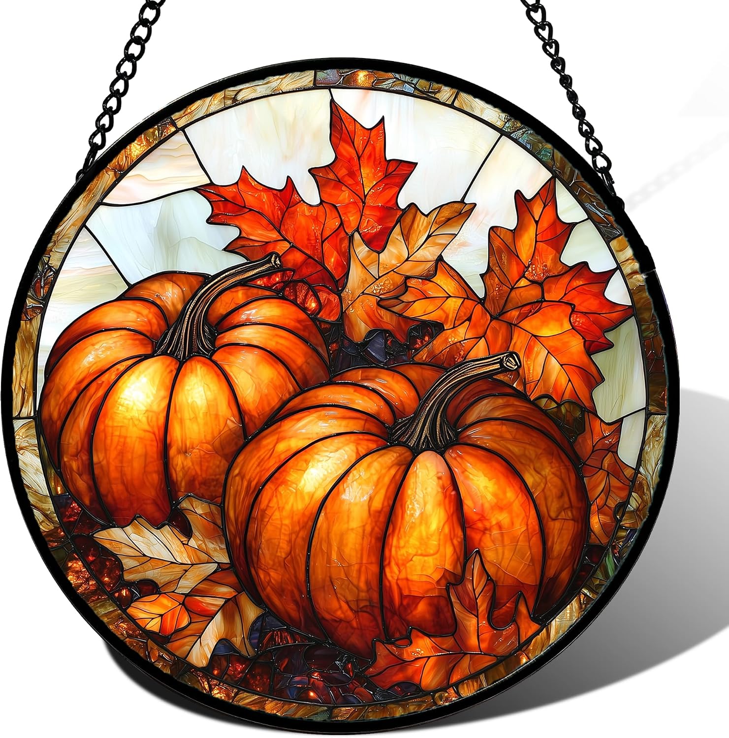 Detalle de Stained Glass Suncatcher, 15-Inch