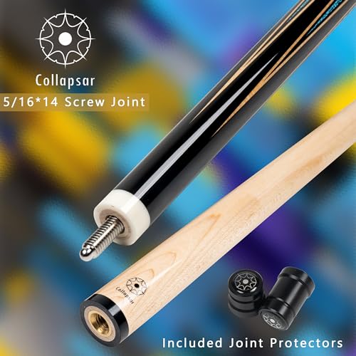 Detalle de Collapsar CA 58" Maple Pool Cue ⚙