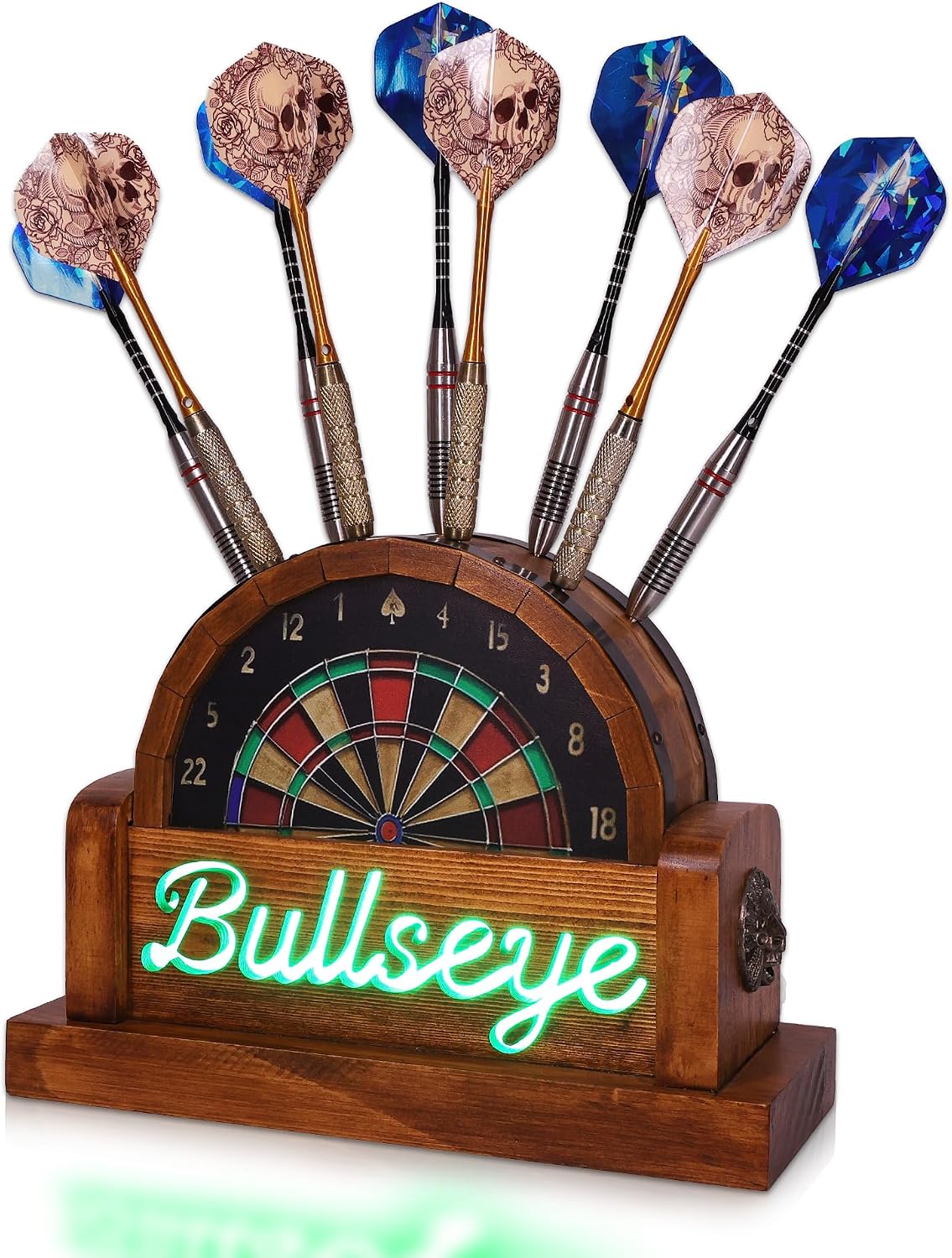Detalle de CoolGift Mart LED-Dartboard-Ständer 6 Pfeile