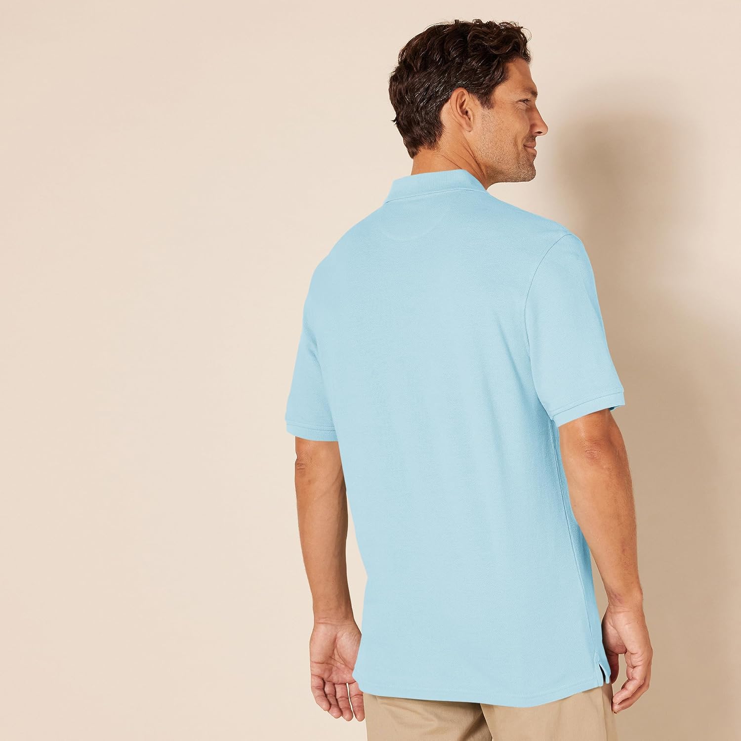 Thumbnail 2 de Amazon Essentials Herren Polohemd aus Baumwollpiqué – normaler Schnitt, Übergrößen verfügbar