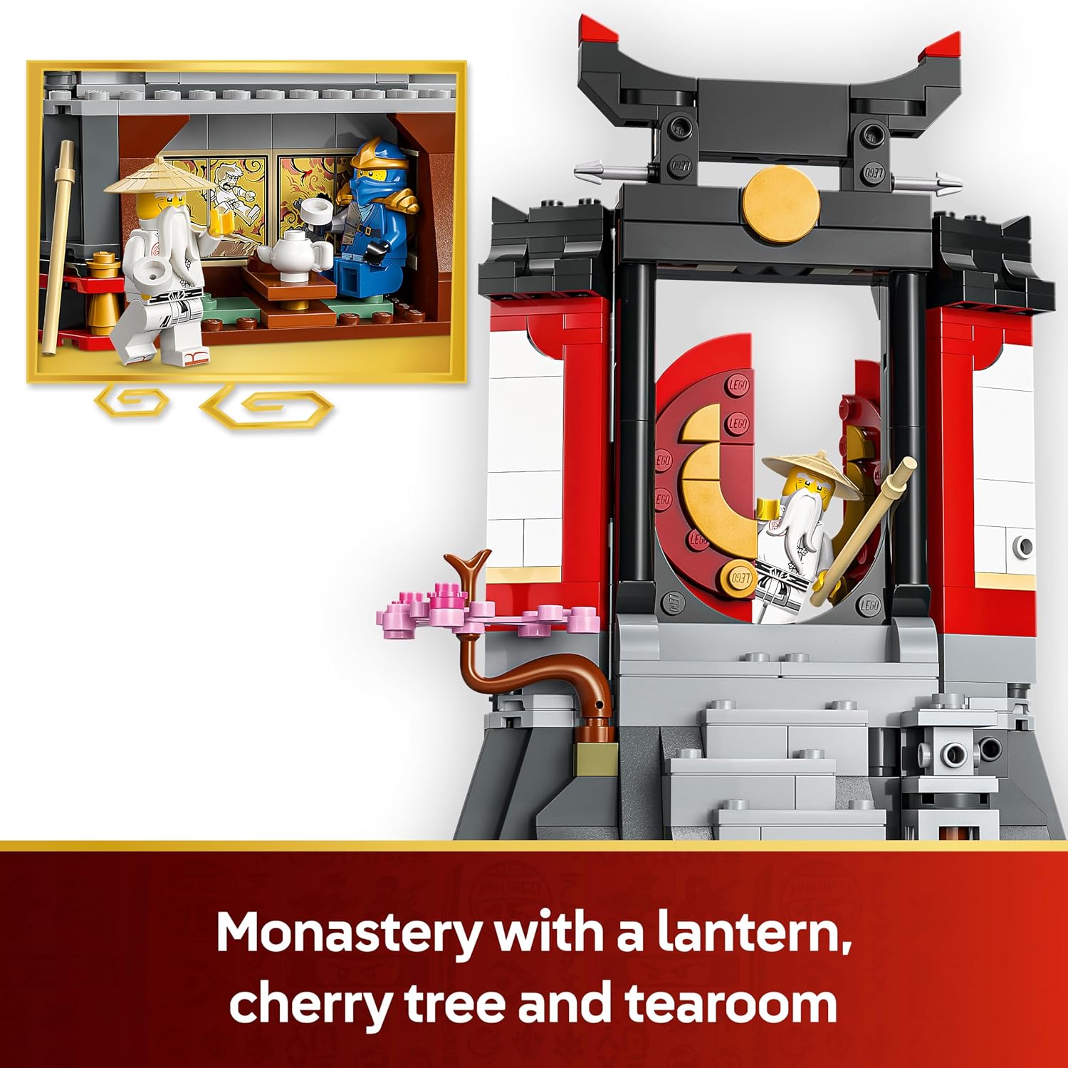 Detalle 2 de LEGO NINJAGO 71866 Monastery Gate kit