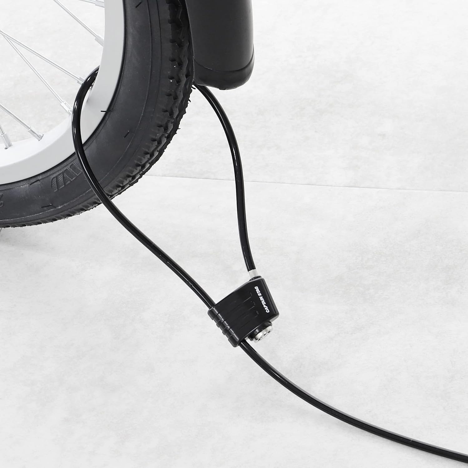 Thumbnail 5 de キャプテンスタッグ Y-7296 自転車用ワイヤーロック 直径4.8mm・長さ2m