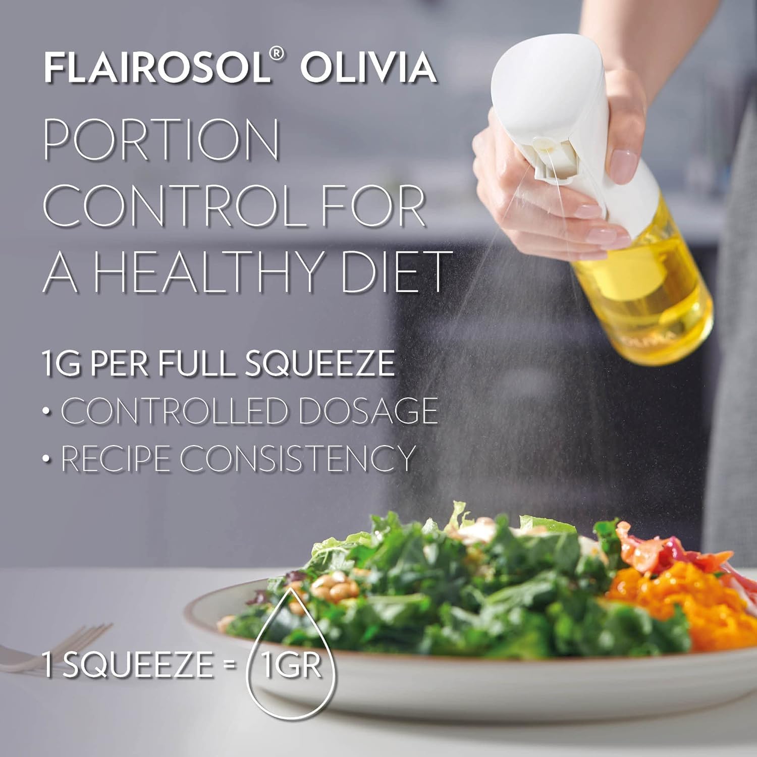 Thumbnail 4 de FLAIROSOL OLIVIA oil sprayer (glass) 🍽