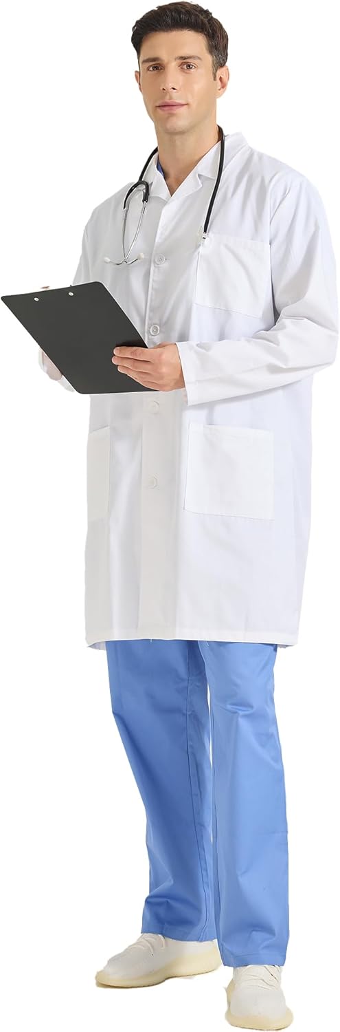 Thumbnail 1 de MISEMIYA blouse blanche chimie unisexe 8167 : blouse de laboratoire homme/femme