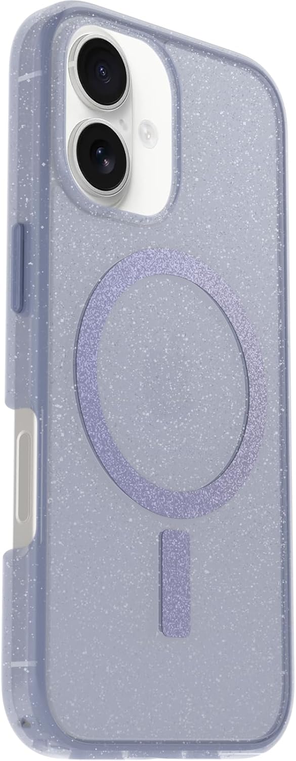 Detalle 2 de Otterbox Symmetry Clear MagSafe para iPhone 16 💜