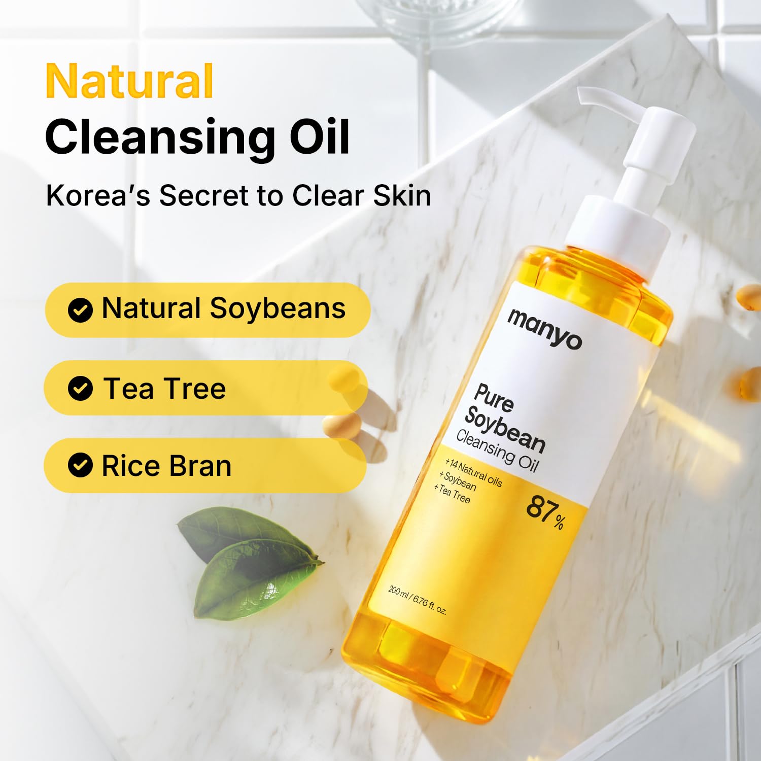 Thumbnail 3 de ma:nyo Pure Cleansing Oil (Natural Oil Cleanser) for Blackheads, Face Makeup & Sunscreen Cleanup — 6.76 fl oz