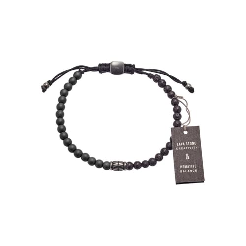Thumbnail 2 de Fossil Pulsera para hombre Vintage Casual – Negro, cierre deslizante, 170 x 250 mm